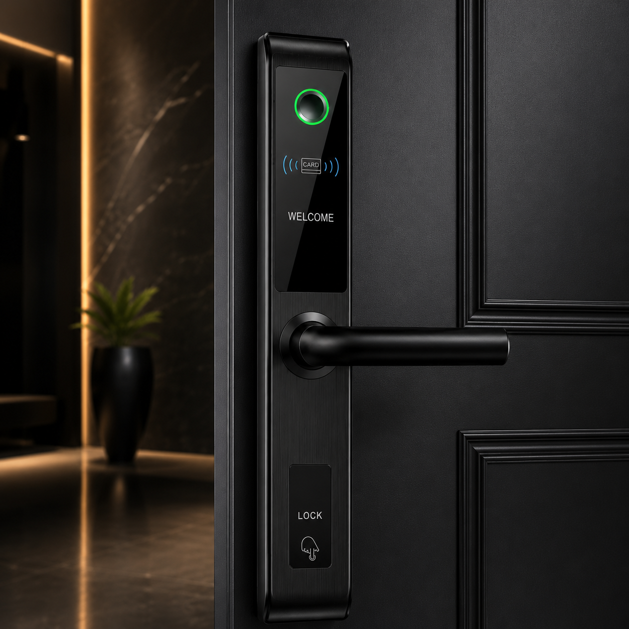 Waterproof Smart Fingerprint Door Lock
